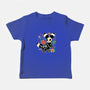 Night Skeleton-Baby-Basic-Tee-IKILO