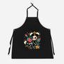 Night Skeleton-Unisex-Kitchen-Apron-IKILO