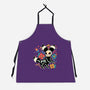 Night Skeleton-Unisex-Kitchen-Apron-IKILO