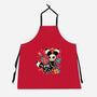 Night Skeleton-Unisex-Kitchen-Apron-IKILO