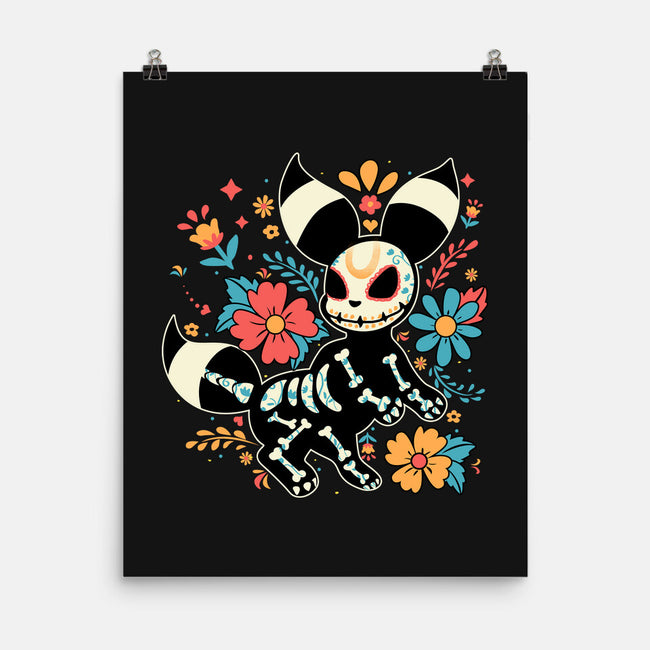 Night Skeleton-None-Matte-Poster-IKILO