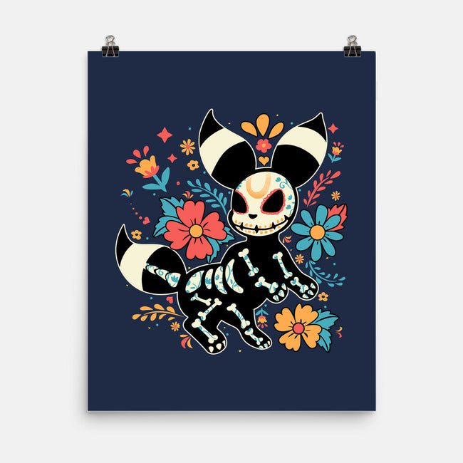 Night Skeleton-None-Matte-Poster-IKILO