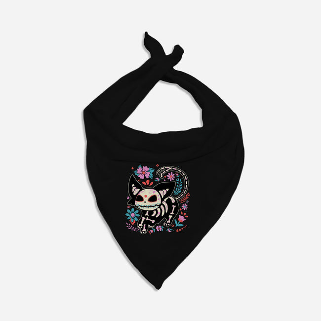 Day Skeleton-Cat-Bandana-Pet Collar-IKILO