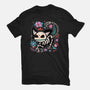 Day Skeleton-Womens-Basic-Tee-IKILO