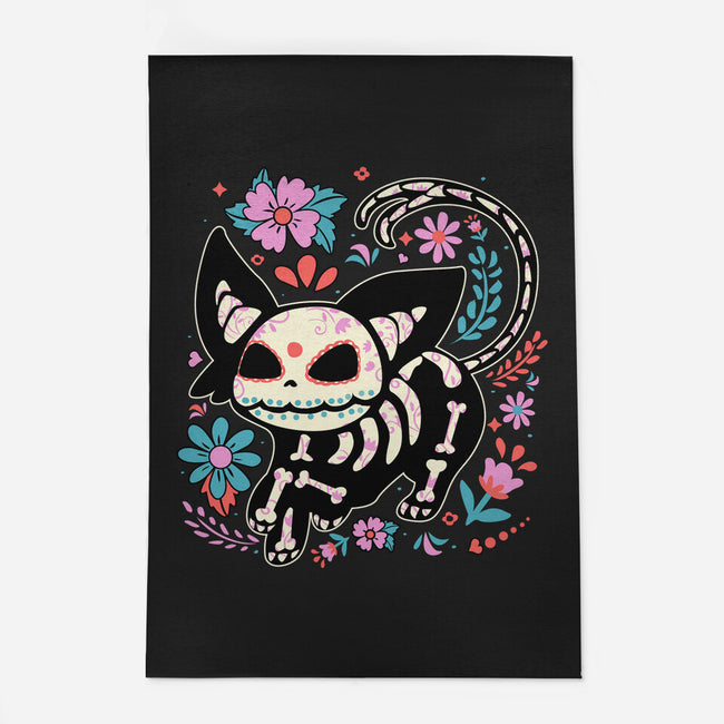 Day Skeleton-None-Indoor-Rug-IKILO