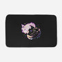 Halloween Axolotl-None-Memory Foam-Bath Mat-Vallina84