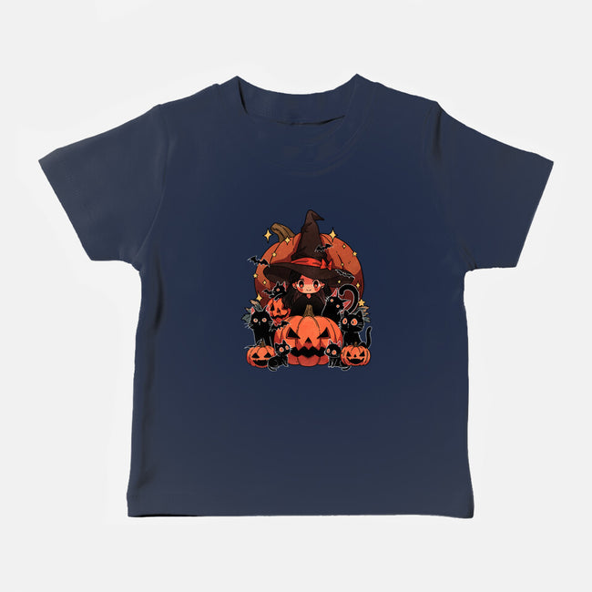 Spellbound Kitties-Baby-Basic-Tee-fanfreak1