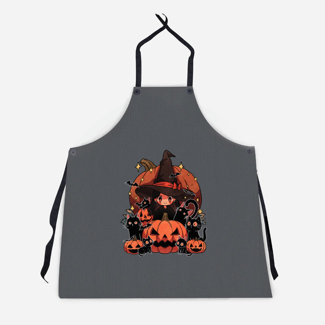 Spellbound Kitties-Unisex-Kitchen-Apron-fanfreak1