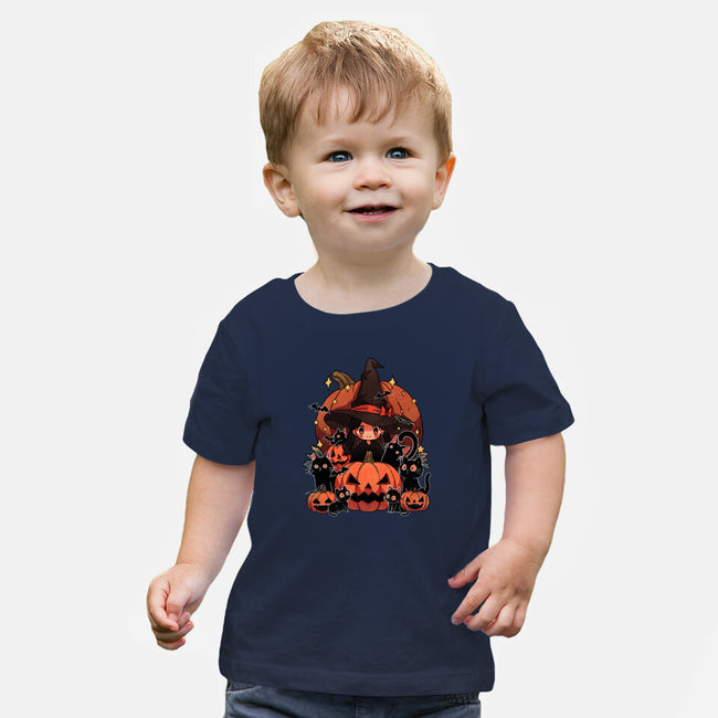 Spellbound Kitties-Baby-Basic-Tee-fanfreak1