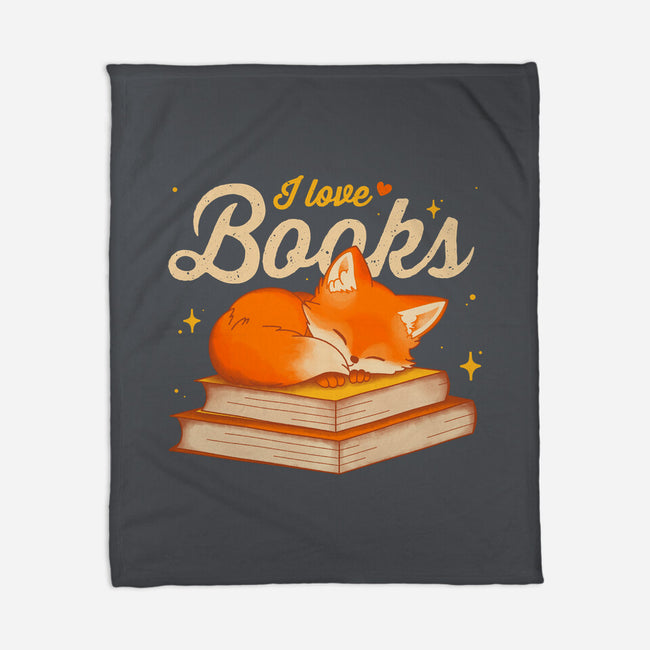 Book Kitsune-None-Fleece-Blanket-retrodivision