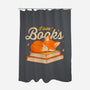 Book Kitsune-None-Polyester-Shower Curtain-retrodivision