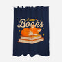 Book Kitsune-None-Polyester-Shower Curtain-retrodivision