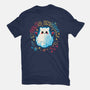 Cat Ghost Dead Inside-Unisex-Basic-Tee-NemiMakeit