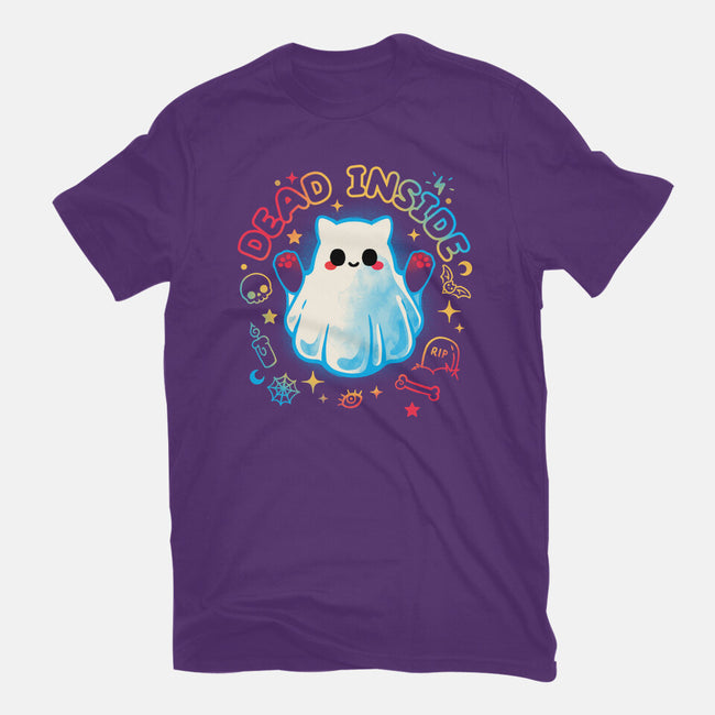 Cat Ghost Dead Inside-Mens-Premium-Tee-NemiMakeit