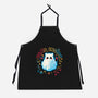 Cat Ghost Dead Inside-Unisex-Kitchen-Apron-NemiMakeit