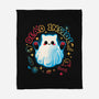 Cat Ghost Dead Inside-None-Fleece-Blanket-NemiMakeit