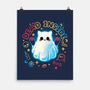 Cat Ghost Dead Inside-None-Matte-Poster-NemiMakeit