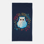 Cat Ghost Dead Inside-None-Beach-Towel-NemiMakeit