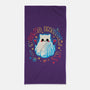 Cat Ghost Dead Inside-None-Beach-Towel-NemiMakeit