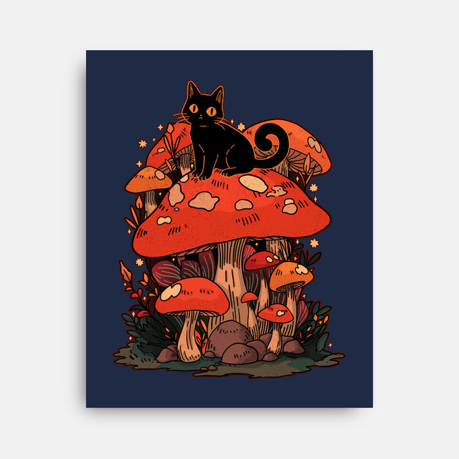 Feline Fungi-None-Stretched-Canvas-fanfreak1