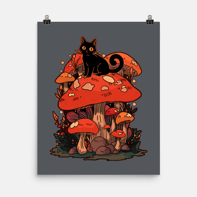 Feline Fungi-None-Matte-Poster-fanfreak1