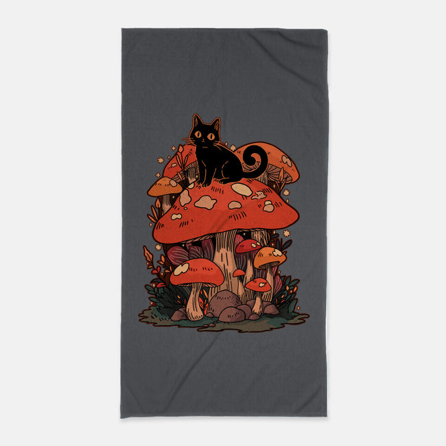 Feline Fungi-None-Beach-Towel-fanfreak1