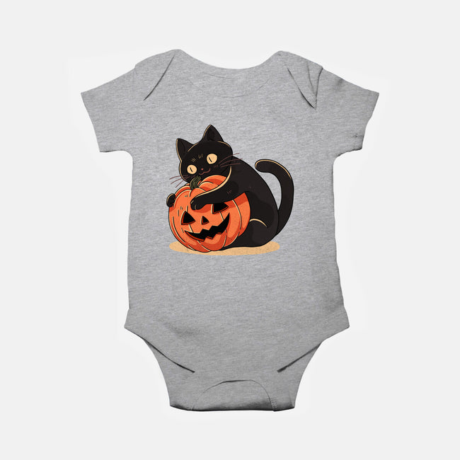 Pumpkin Embrace-Baby-Basic-Onesie-fanfreak1