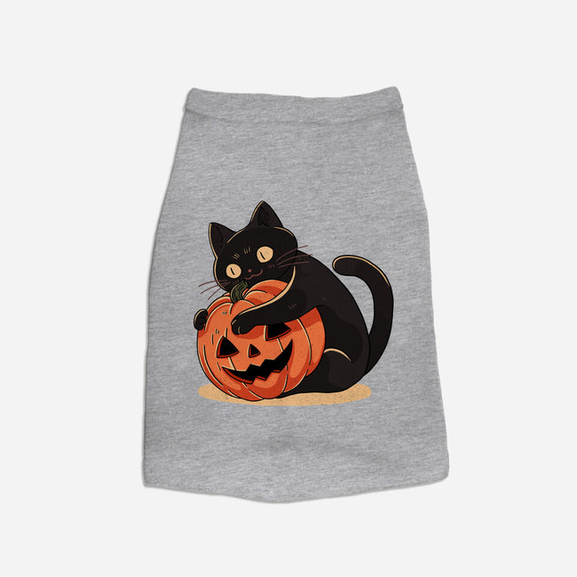 Pumpkin Embrace-Cat-Basic-Pet Tank-fanfreak1