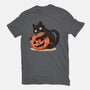 Pumpkin Embrace-Womens-Basic-Tee-fanfreak1