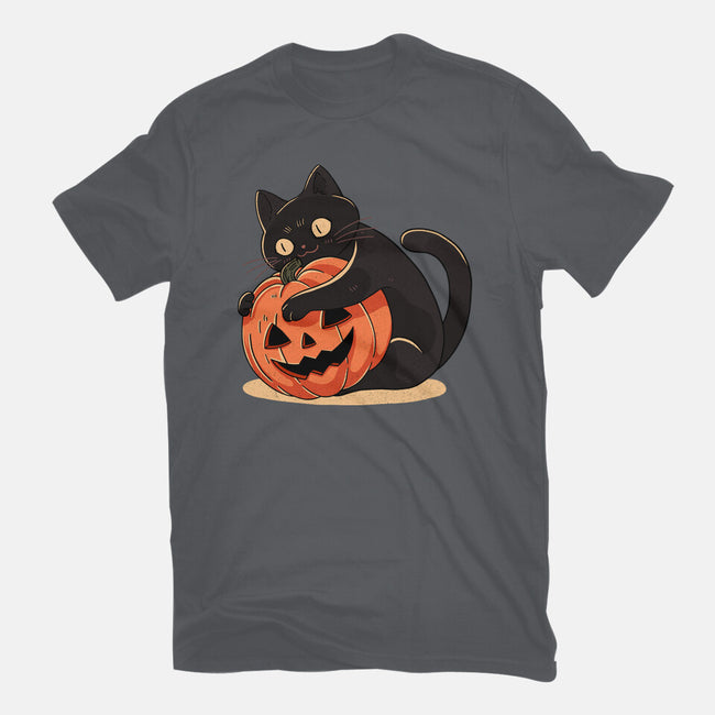 Pumpkin Embrace-Mens-Basic-Tee-fanfreak1