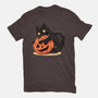 Pumpkin Embrace-Womens-Basic-Tee-fanfreak1