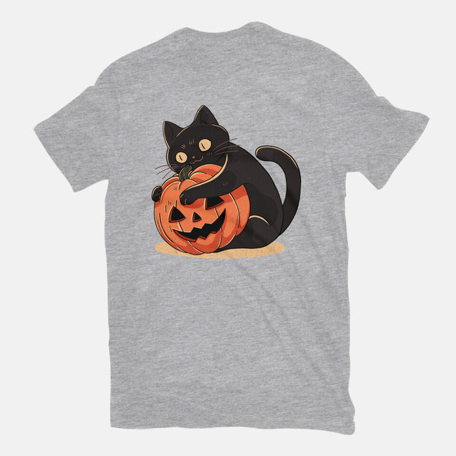 Pumpkin Embrace-Womens-Basic-Tee-fanfreak1