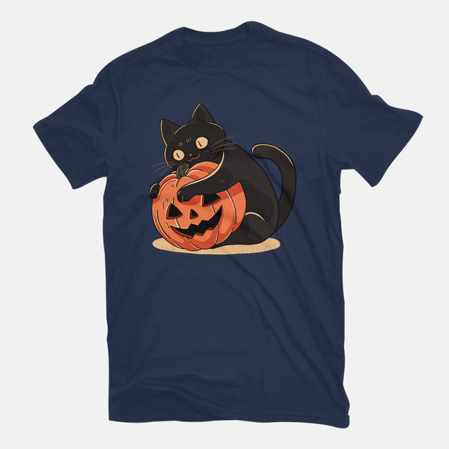 Pumpkin Embrace-Womens-Basic-Tee-fanfreak1