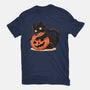 Pumpkin Embrace-Womens-Basic-Tee-fanfreak1