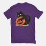 Pumpkin Embrace-Mens-Basic-Tee-fanfreak1