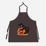 Pumpkin Embrace-Unisex-Kitchen-Apron-fanfreak1