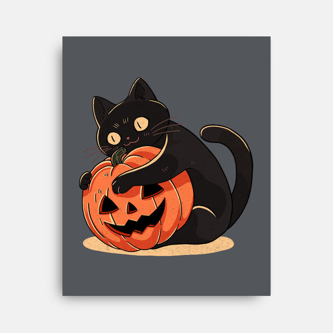 Pumpkin Embrace-None-Stretched-Canvas-fanfreak1