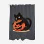 Pumpkin Embrace-None-Polyester-Shower Curtain-fanfreak1