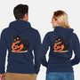 Pumpkin Embrace-Unisex-Zip-Up-Sweatshirt-fanfreak1