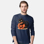 Pumpkin Embrace-Mens-Long Sleeved-Tee-fanfreak1