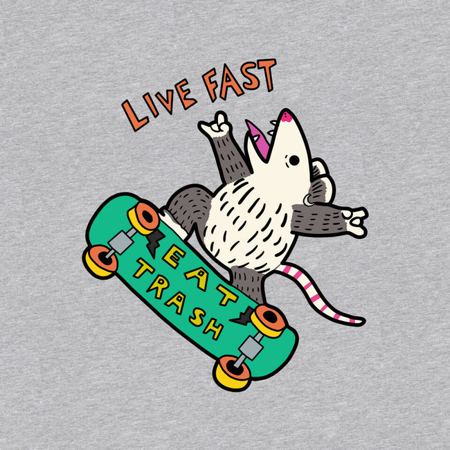 Skate And Eat Trash-Baby-Basic-Onesie-MaxoArt