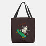 Skate And Eat Trash-None-Basic Tote-Bag-MaxoArt