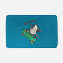 Skate And Eat Trash-None-Memory Foam-Bath Mat-MaxoArt