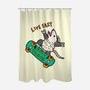 Skate And Eat Trash-None-Polyester-Shower Curtain-MaxoArt