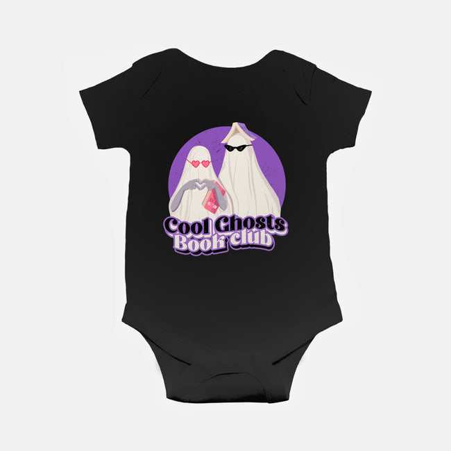 Cool Ghosts Book Club-Baby-Basic-Onesie-Paola Locks