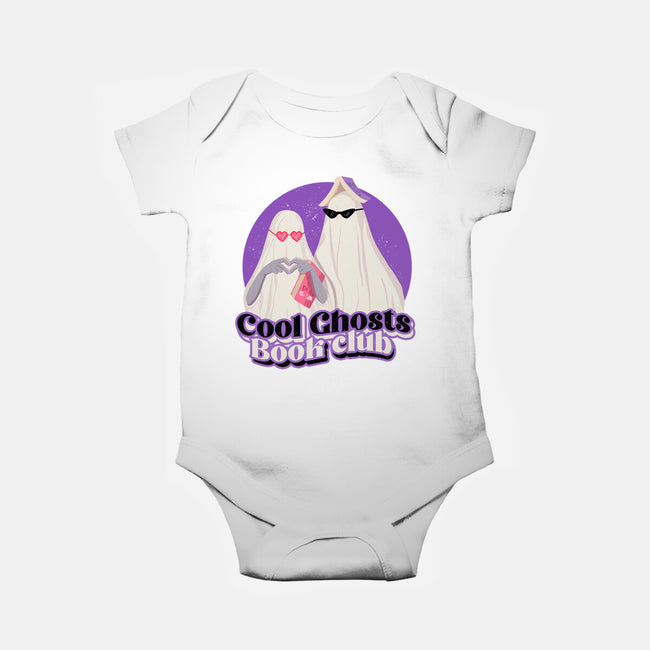 Cool Ghosts Book Club-Baby-Basic-Onesie-Paola Locks