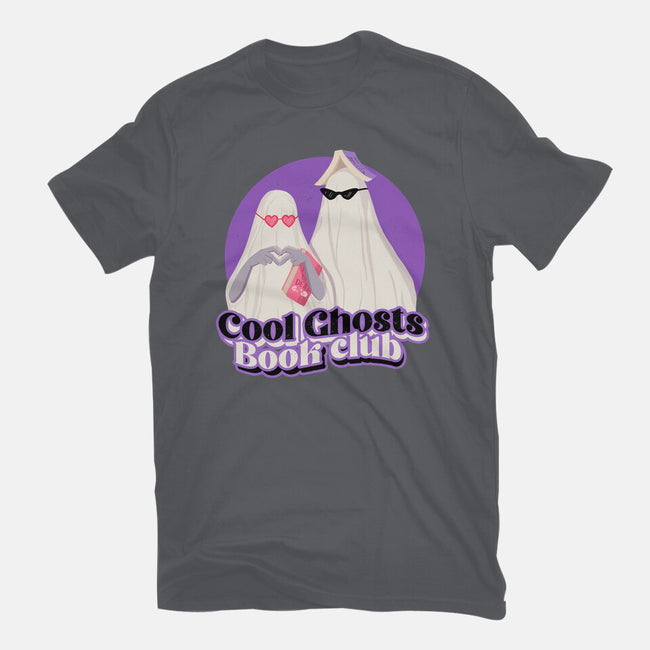 Cool Ghosts Book Club-Mens-Premium-Tee-Paola Locks