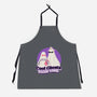 Cool Ghosts Book Club-Unisex-Kitchen-Apron-Paola Locks