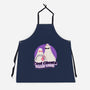 Cool Ghosts Book Club-Unisex-Kitchen-Apron-Paola Locks