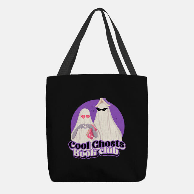 Cool Ghosts Book Club-None-Basic Tote-Bag-Paola Locks